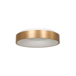 Plafondlamp Ringlede 30cm matgoud