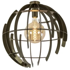 Plafondlamp Terra 60 oud messing