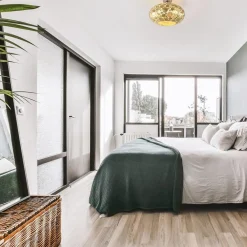 Plafondlamp Ufo goud schelpen 40cm