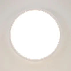 Plafondlamp wit met bewegingssensor