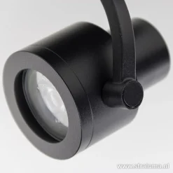 Plafondspot Alto 1l zwart gu10