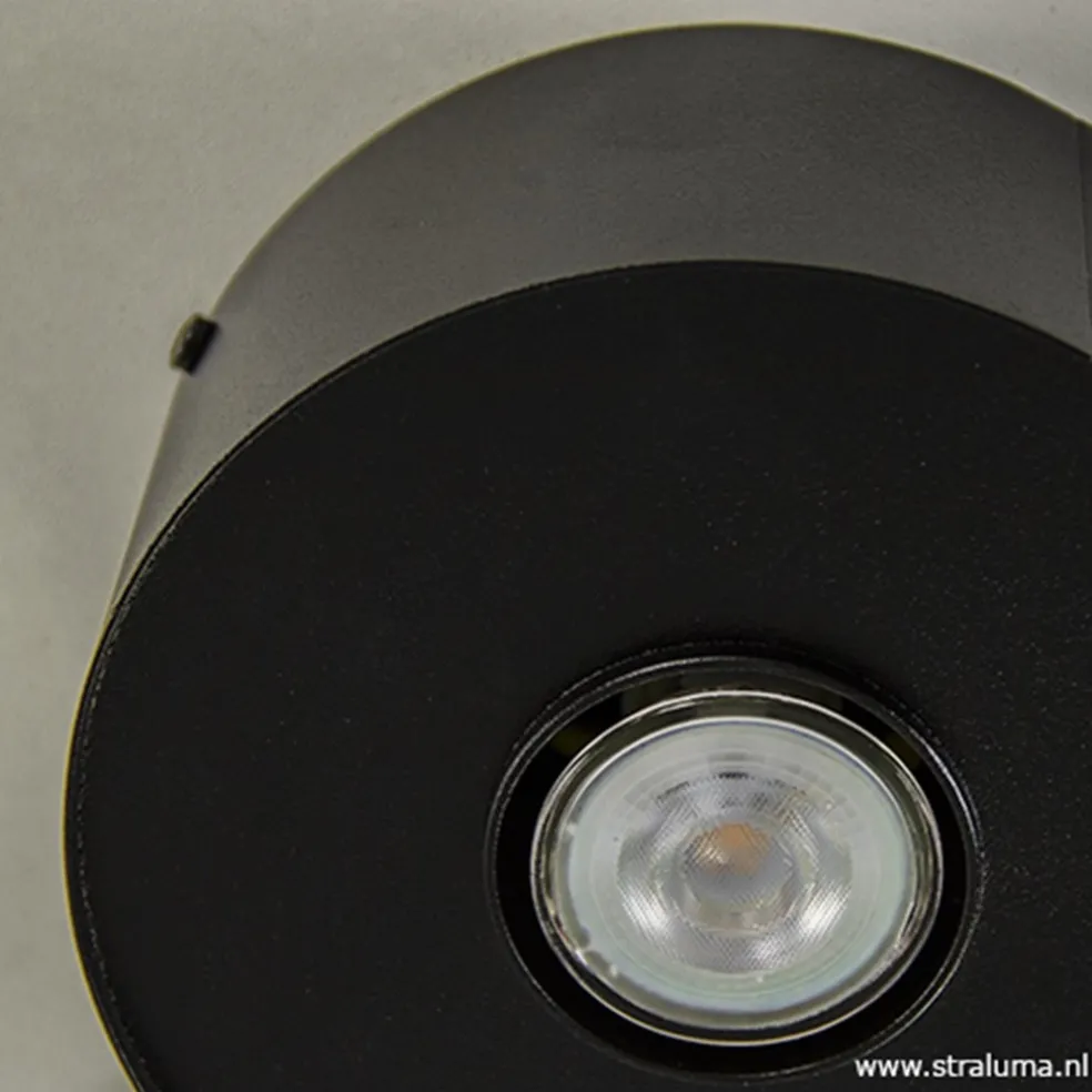 Plafondspot cilinder plat gu10