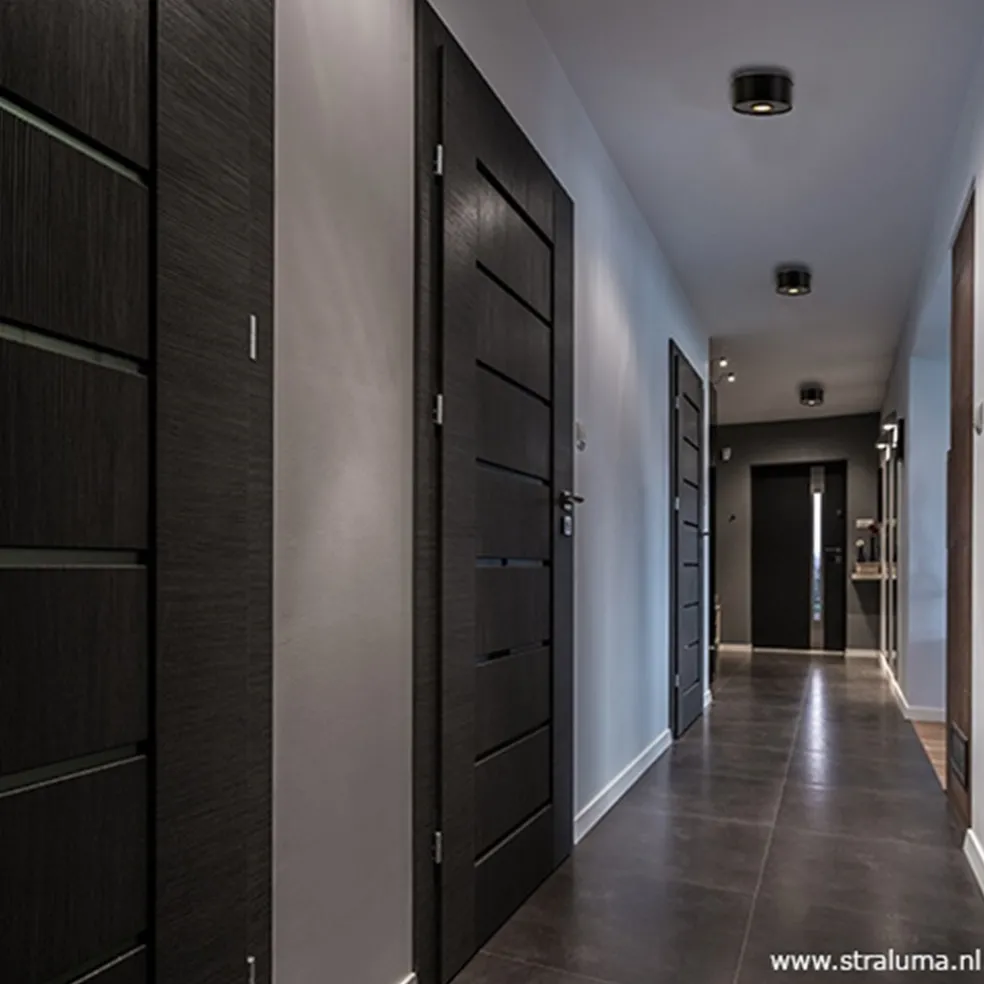 Plafondspot cilinder plat gu10