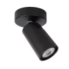 Plafondspot enkel zwart incusief GU10 dim to warm