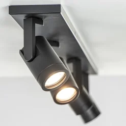 Plafondspot Halo Spot 4L balk zwart