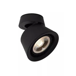 Plafondspot 1l zwart gu10-111