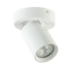 Plafondspot Oliver 1L tube wit gu10