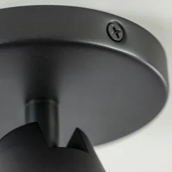 Plafondspot Petunia enkel zwart/goud