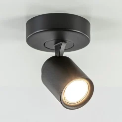 Plafondspot Razza 1L zwart gu10