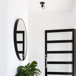 Plafondspot Razza 1L zwart gu10