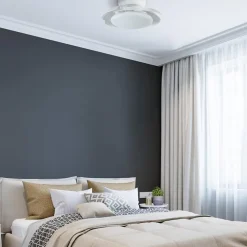 Plafondventilator inclusief LED en uitklapbare bladen