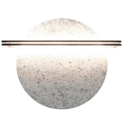 Plafond/wandl. Essenza silver powd/iron