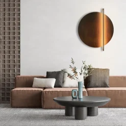 Plafond/wandlamp Essenza 90 rust/bronze