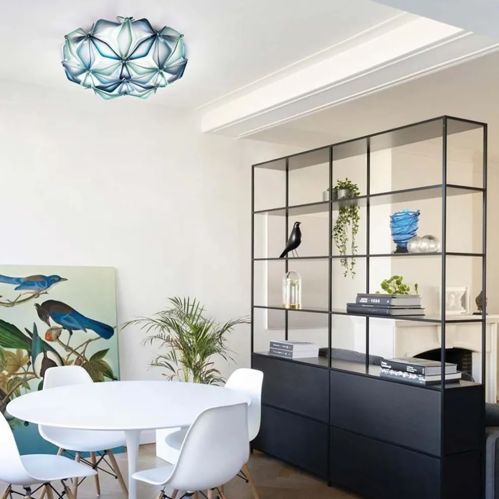 Plafond-/wandlamp La Vie blue 50cm