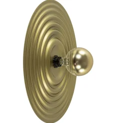 Plafond/wandlamp Saturn 56cm matgoud