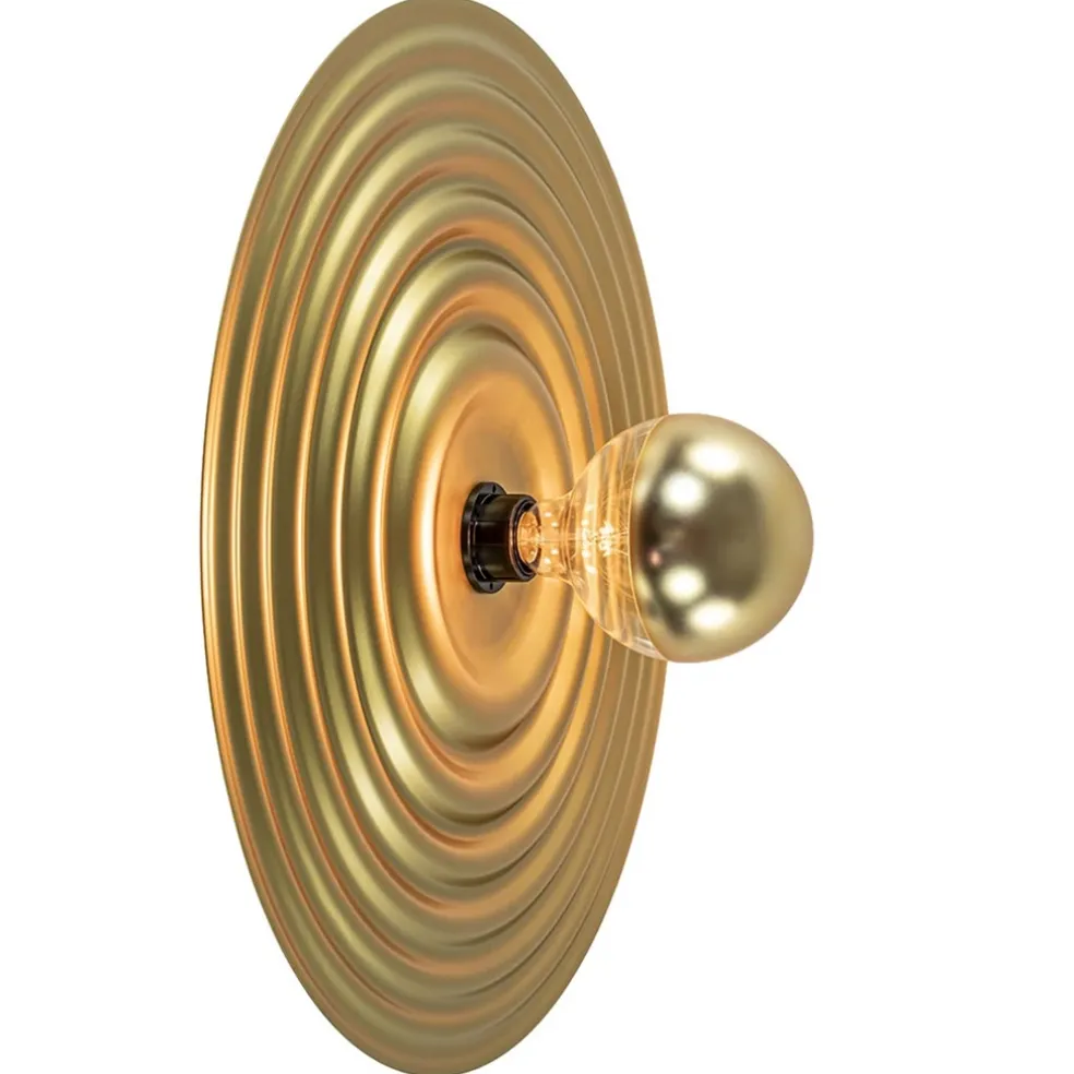 Plafond/wandlamp Saturn 56cm matgoud