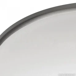 Plafonnière Art nikkel/wit 30cm