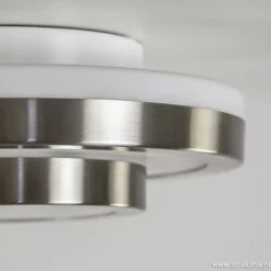 Plafonnière Master 335 nikkel IP44