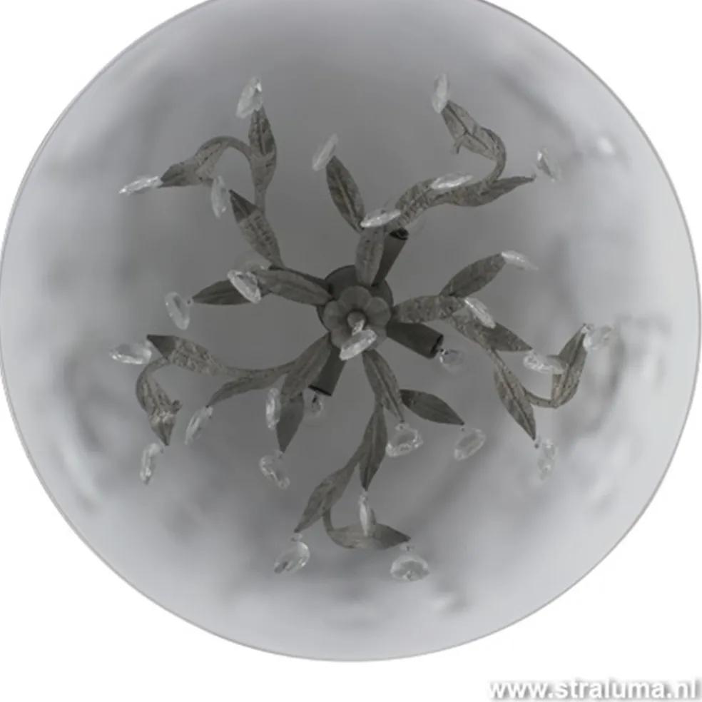 Romantische hanglamp koepel eettafel