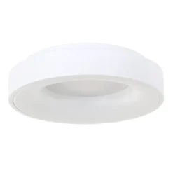 Ronde plafonnière wit 48 cm met LED