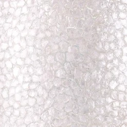 Ronde schelpen wandlamp wit/parelmoer 60 cm