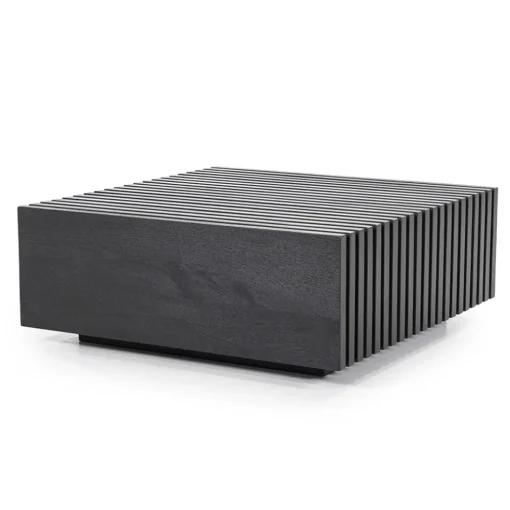 Salontafel Tom zwart hout