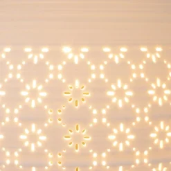 Sfeervolle tafellamp wit porselein decoratief