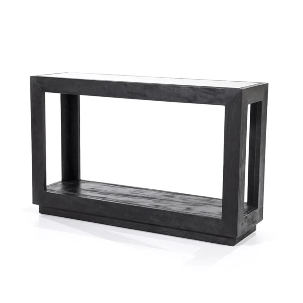 Sidetable Liam 120x35x75 cm - zwart
