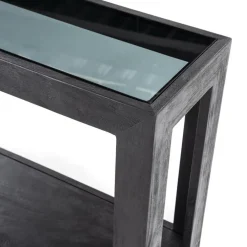 Sidetable Liam 120x35x75 cm - zwart