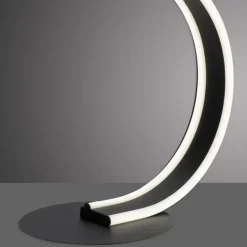 Smart tafellamp antraciet met dimbaar LED