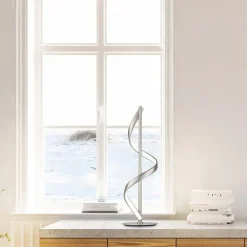 Smart tafellamp LED dimbaar staal