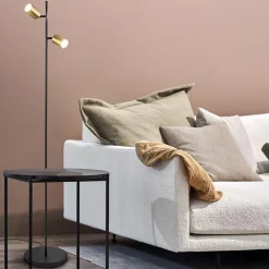 Staande leesspot 2L Bounce zwart/goud