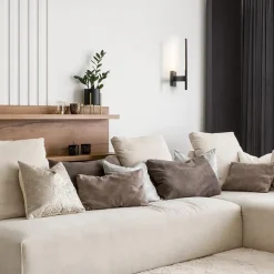 3-Standen dimbare wandlamp met verstelbare kap