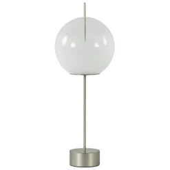 Tafellamp Bolla smoke steel/white gradient