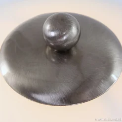 Tafellamp Capri staal/glas