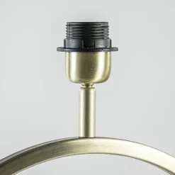 Tafellamp Liva licht goud exclusief kap L&L