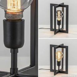 Tafellamp Mace 30cm zwart