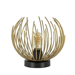 Tafellamp Nest klein zwart/matgoud