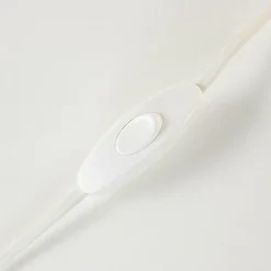 Tafellamp Oblica bol wit 20cm