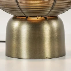 Tafellamp Suneko 34cm draad brons