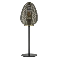 Tafellamp Yaelle brons/zwart
