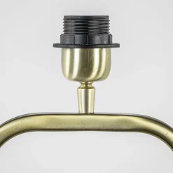 Trendy lampvoet Lutika licht goud exclusief kap