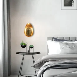 Trendy wandlamp antiek brons