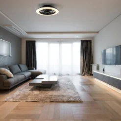 Ventilator Alisio XL zwart afst.bed./app