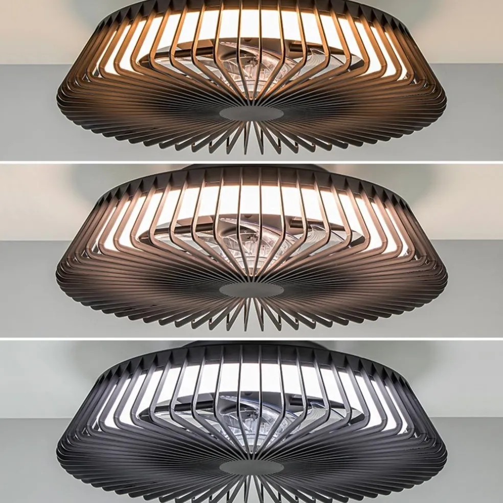 Ventilator Himalaya zwart remote+app CCT