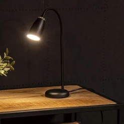 Verstelbare tafellamp touchy zwart dimbaar