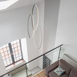 Videlamp zwart 3x elips groot