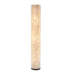 Vloerlamp 200 cm cilinder creme schelpen