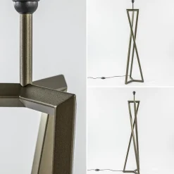 Vloerlamp Atrani platinum excl. kap