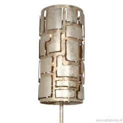 Vloerlamp Pablo oud zilver